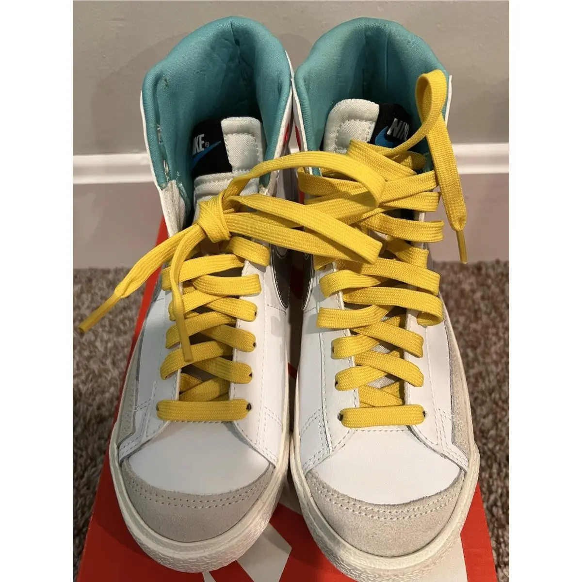Nike shoes - Nike Blazer Mid 77 - Blazer Mid - White 2