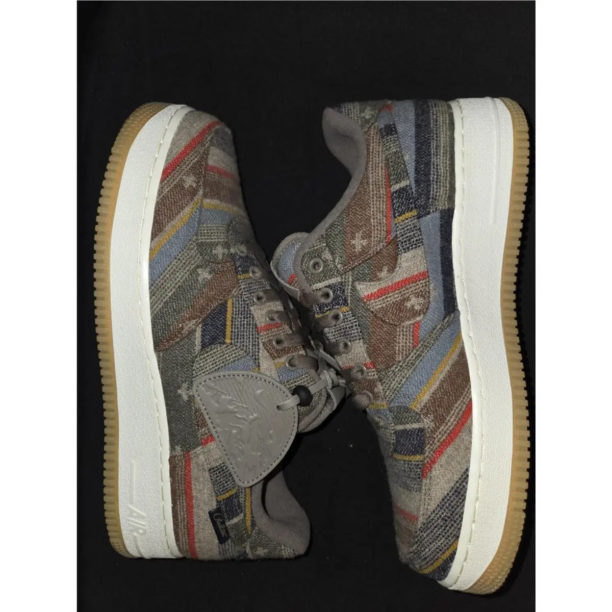 Air Force 1 Low x Pendleton Brown 2020 Mens 9 Pendelton Wool Rare by Nike