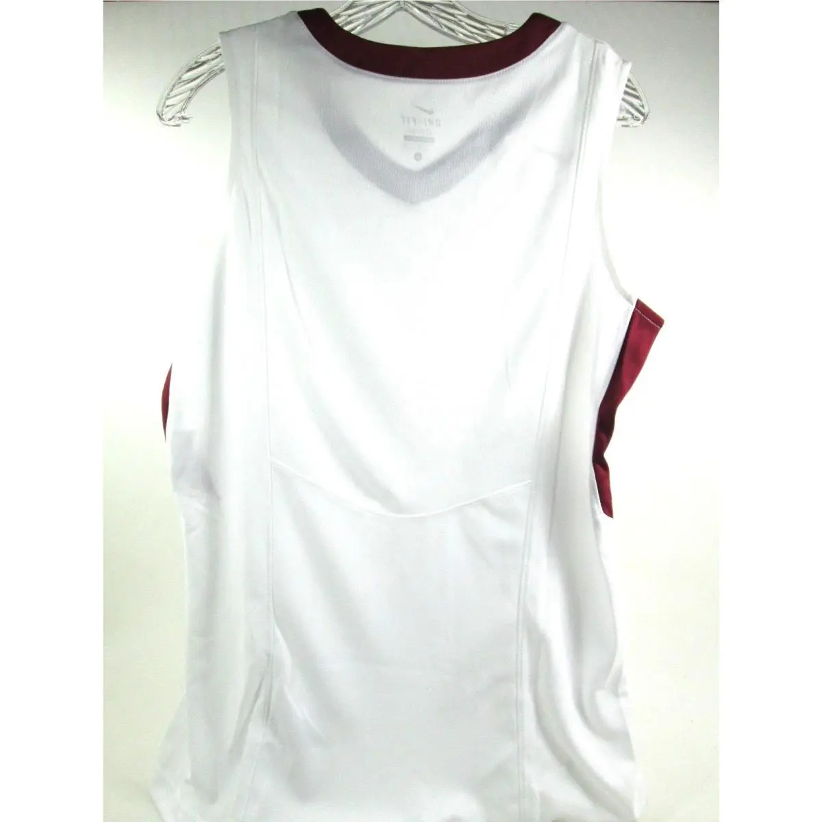 Nike clothing - white/cardinal red (UPC: 676556726062) 2