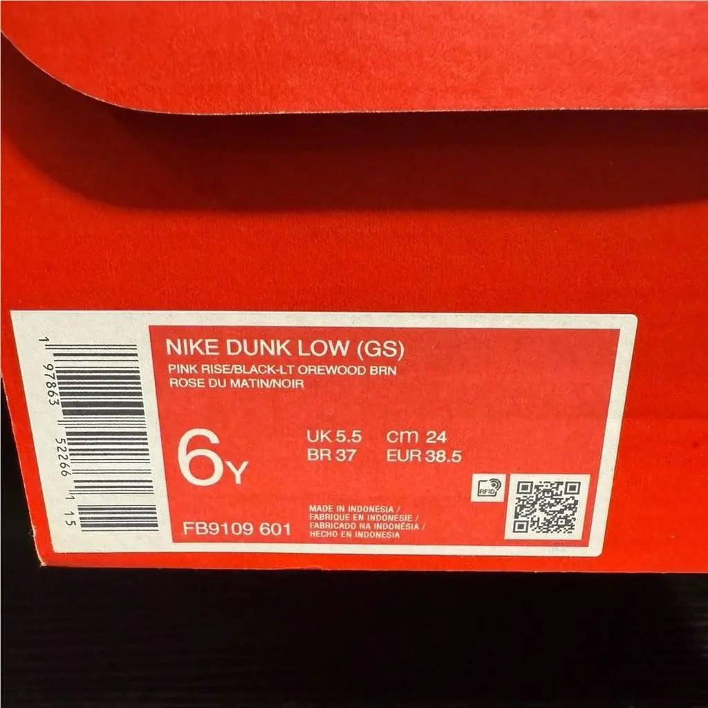 Nike shoes - Nike Dunk Low - Dunk Low - FB9109 601 - Pink 4
