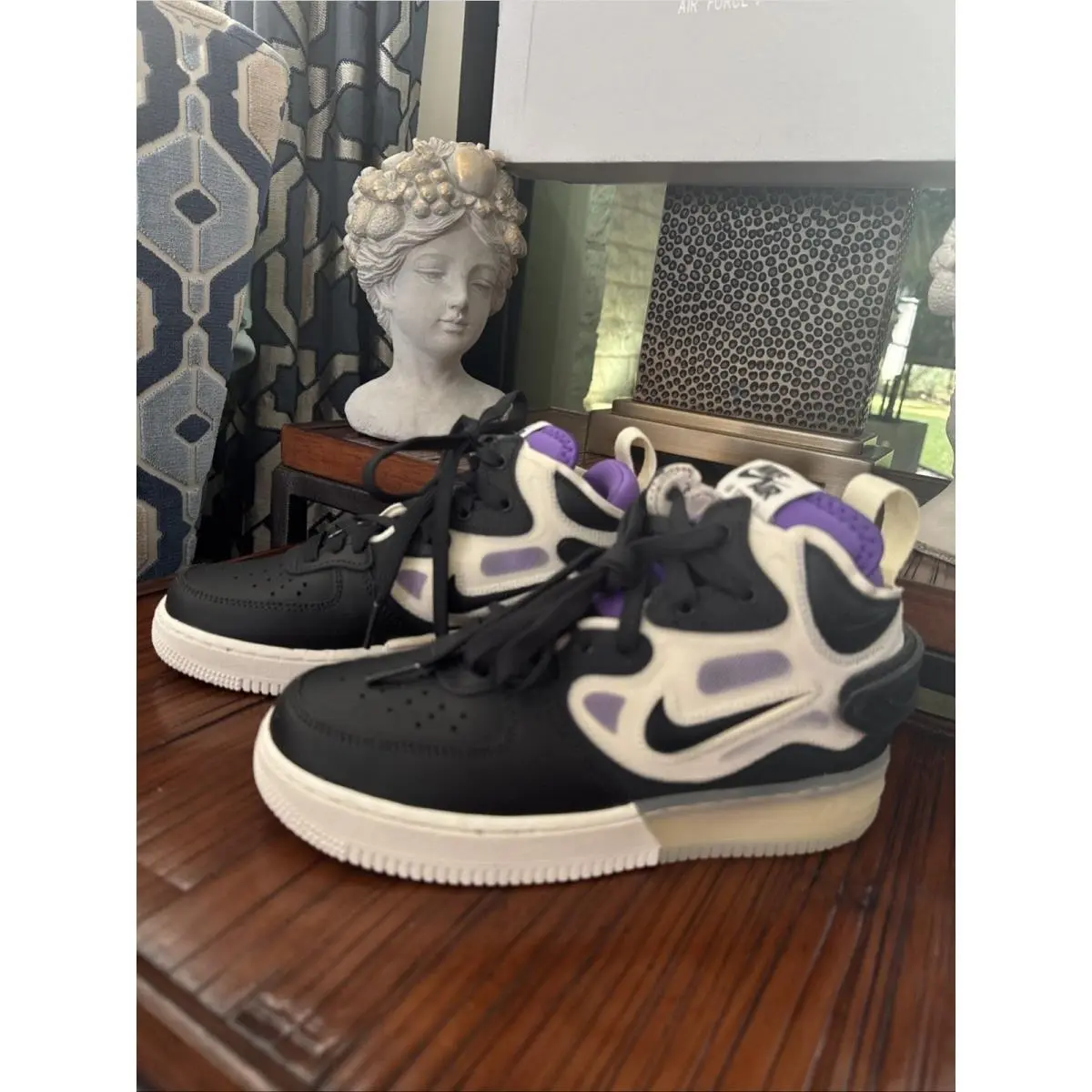 Nike shoes - Nike Air Force 1 - Air Force - DQ1872-001 - Purple 11