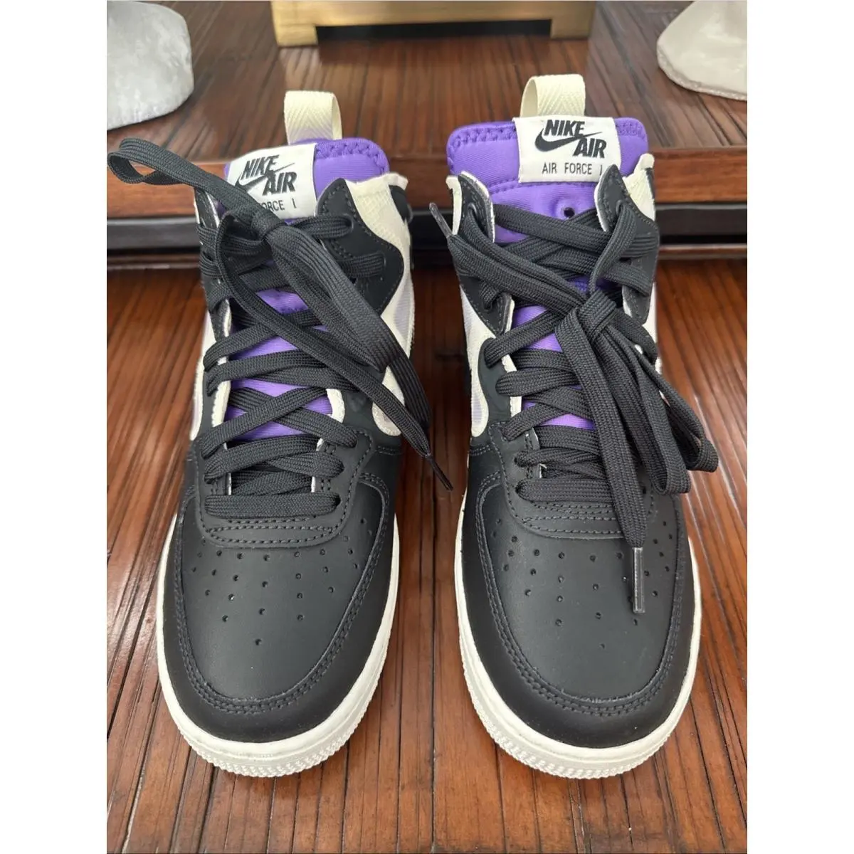 Nike shoes - Nike Air Force 1 - Air Force - DQ1872-001 - Purple 2