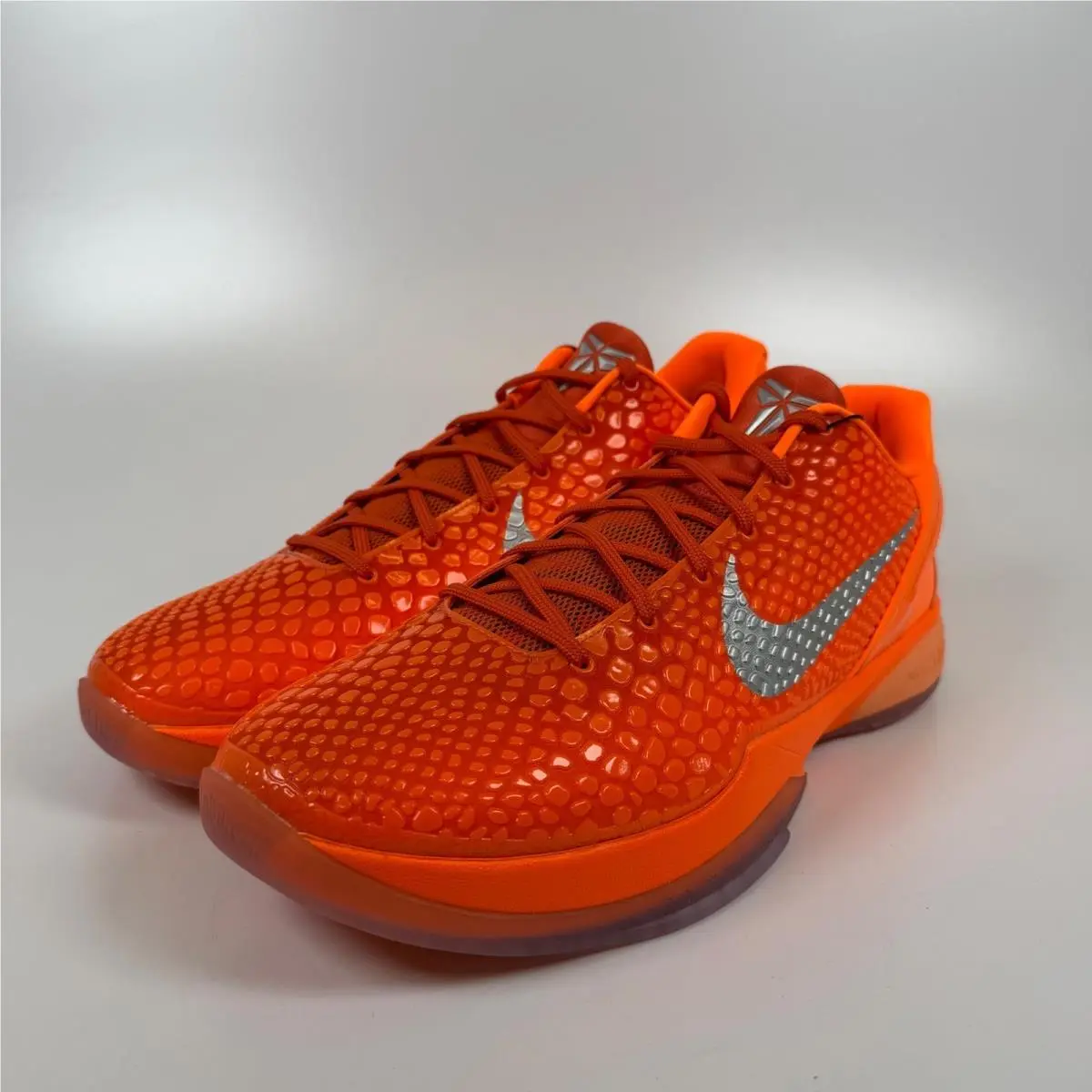 Kobe 6 Protro Total Orange Metallic Silver IH1871-800 Mens Size 16 by Nike