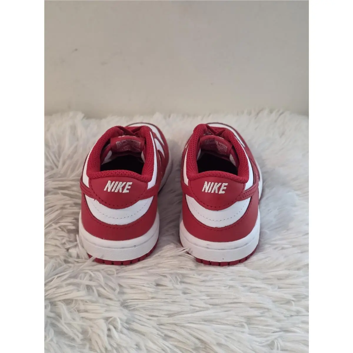 Nike shoes - Nike Dunk Low - Dunk Low - Red and White 15