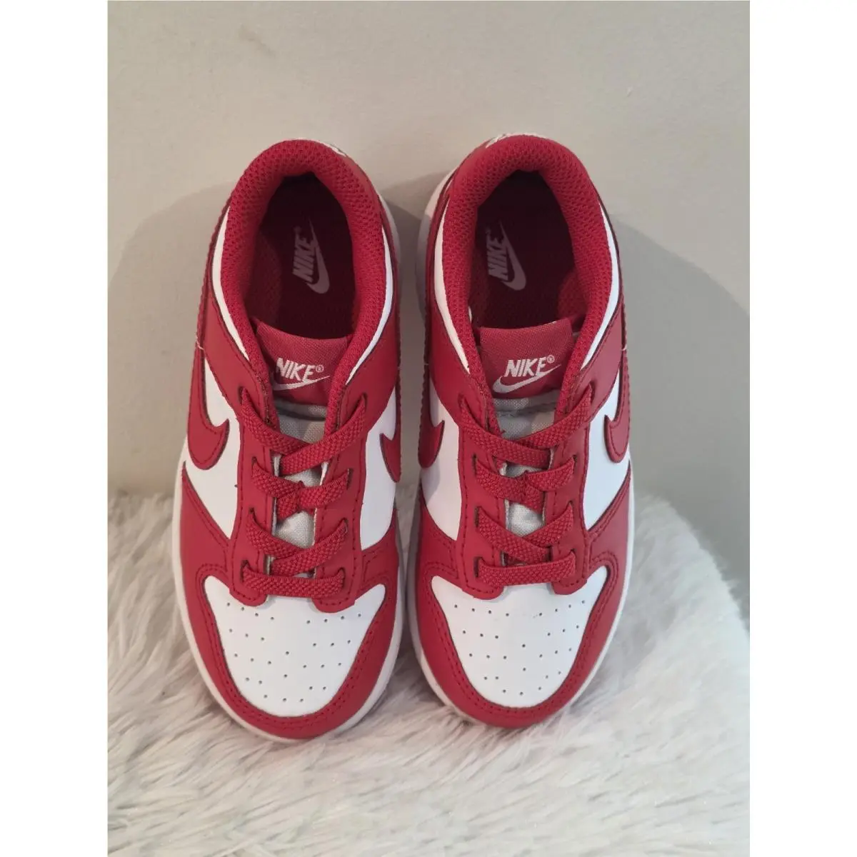 Nike shoes - Nike Dunk Low - Dunk Low - Red and White 6
