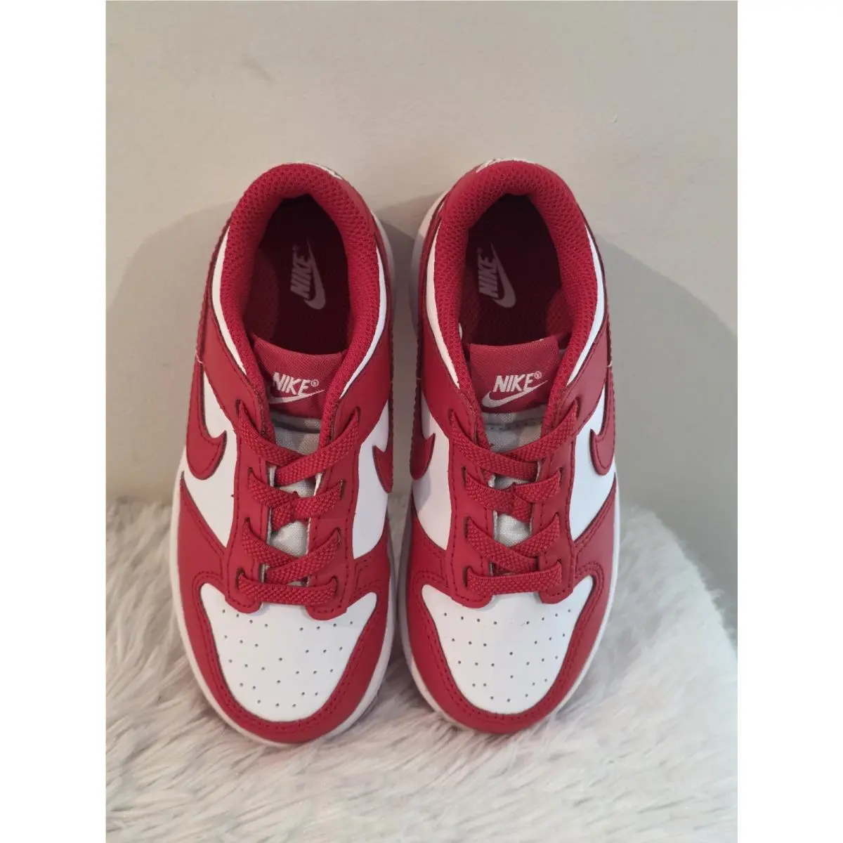 Nike shoes - Nike Dunk Low - Dunk Low - Red and White 7