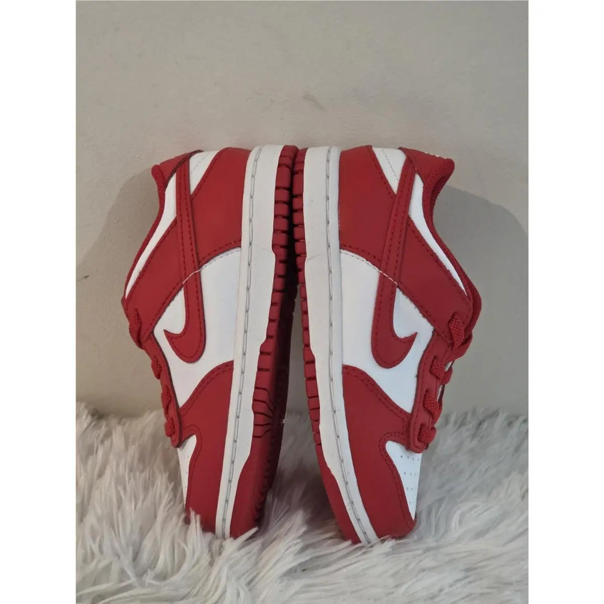 Nike shoes - Nike Dunk Low - Dunk Low - Red and White 12
