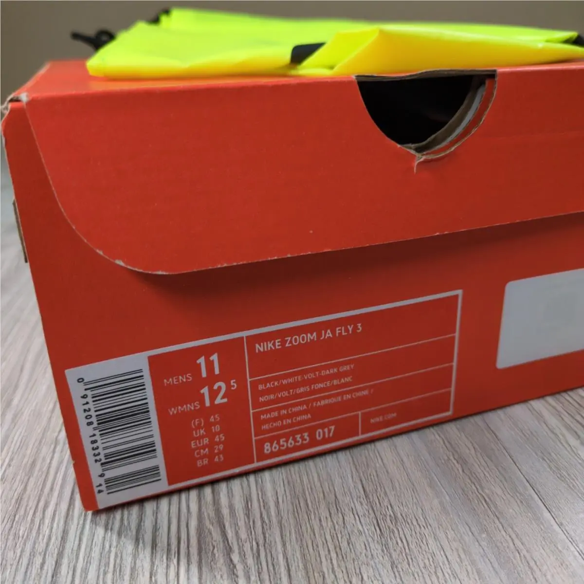 Nike shoes - Nike Zoom Ja Fly - Zoom Fly - 865633-017 - Black 5