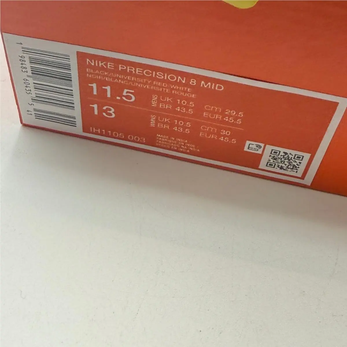 Nike shoes - Nike Precision 8 Mid - Precision Mid - Black 5
