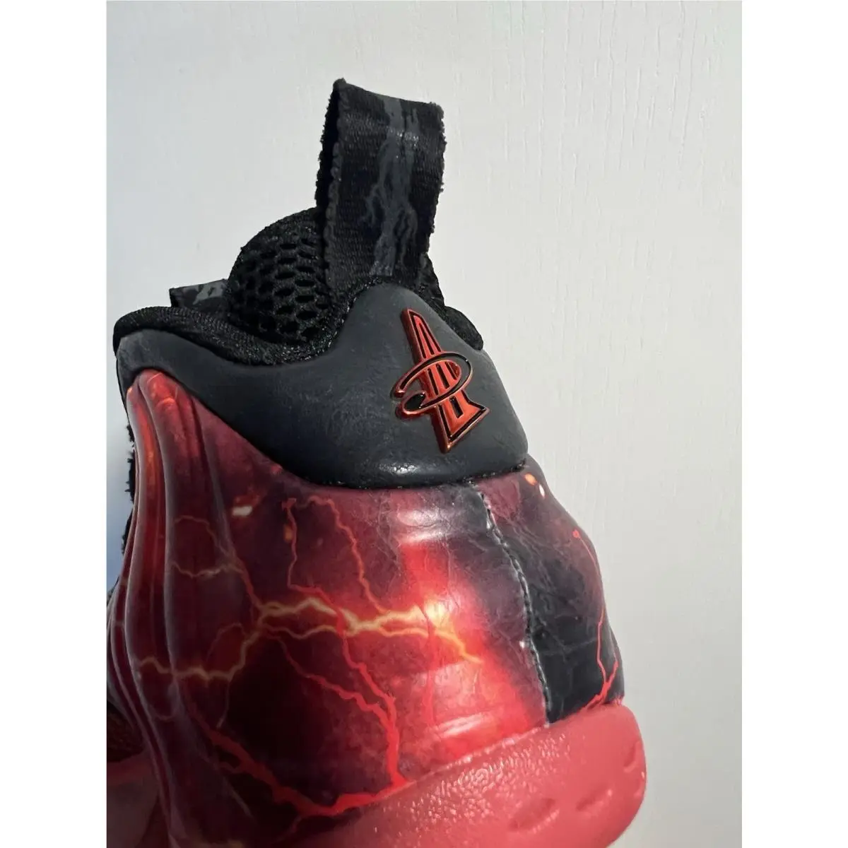 Nike shoes - Nike Air Foamposite - Air Foamposite - Black, Red 8
