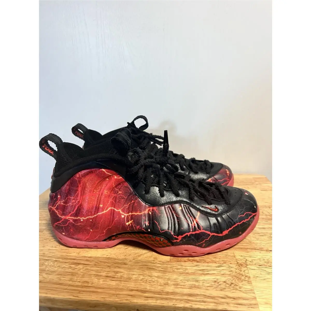 Nike shoes - Nike Air Foamposite - Air Foamposite - Black, Red 2