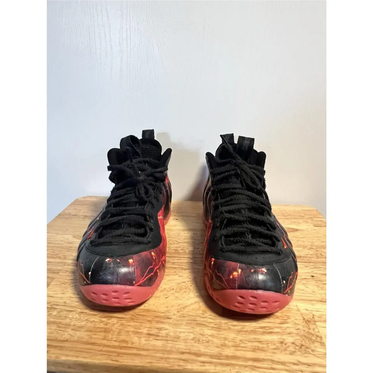 Nike shoes - Nike Air Foamposite - Air Foamposite - Black, Red 3
