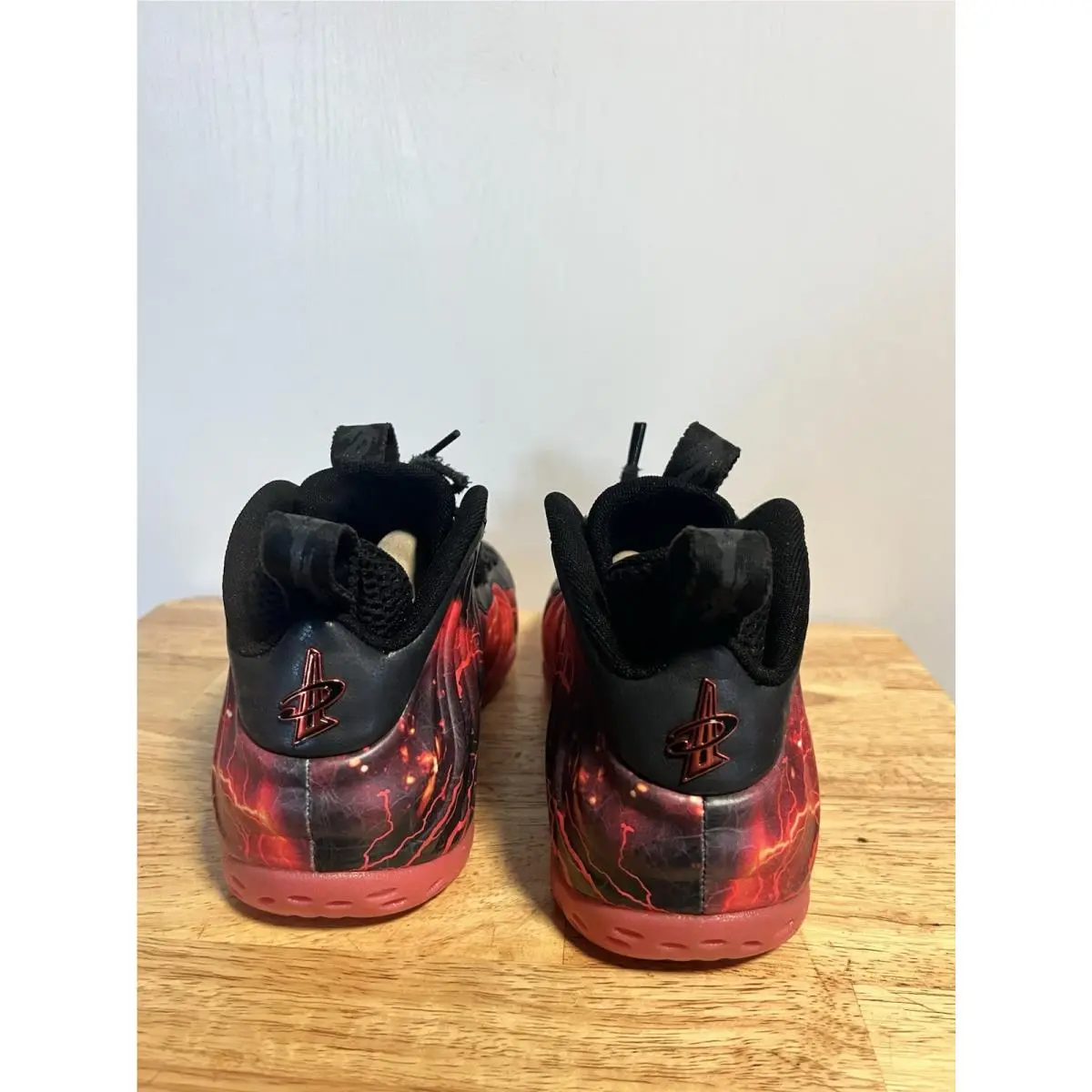 Nike shoes - Nike Air Foamposite - Air Foamposite - Black, Red 4