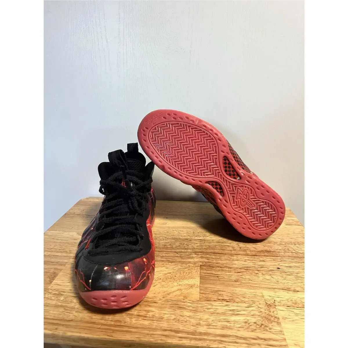 Nike shoes - Nike Air Foamposite - Air Foamposite - Black, Red 5