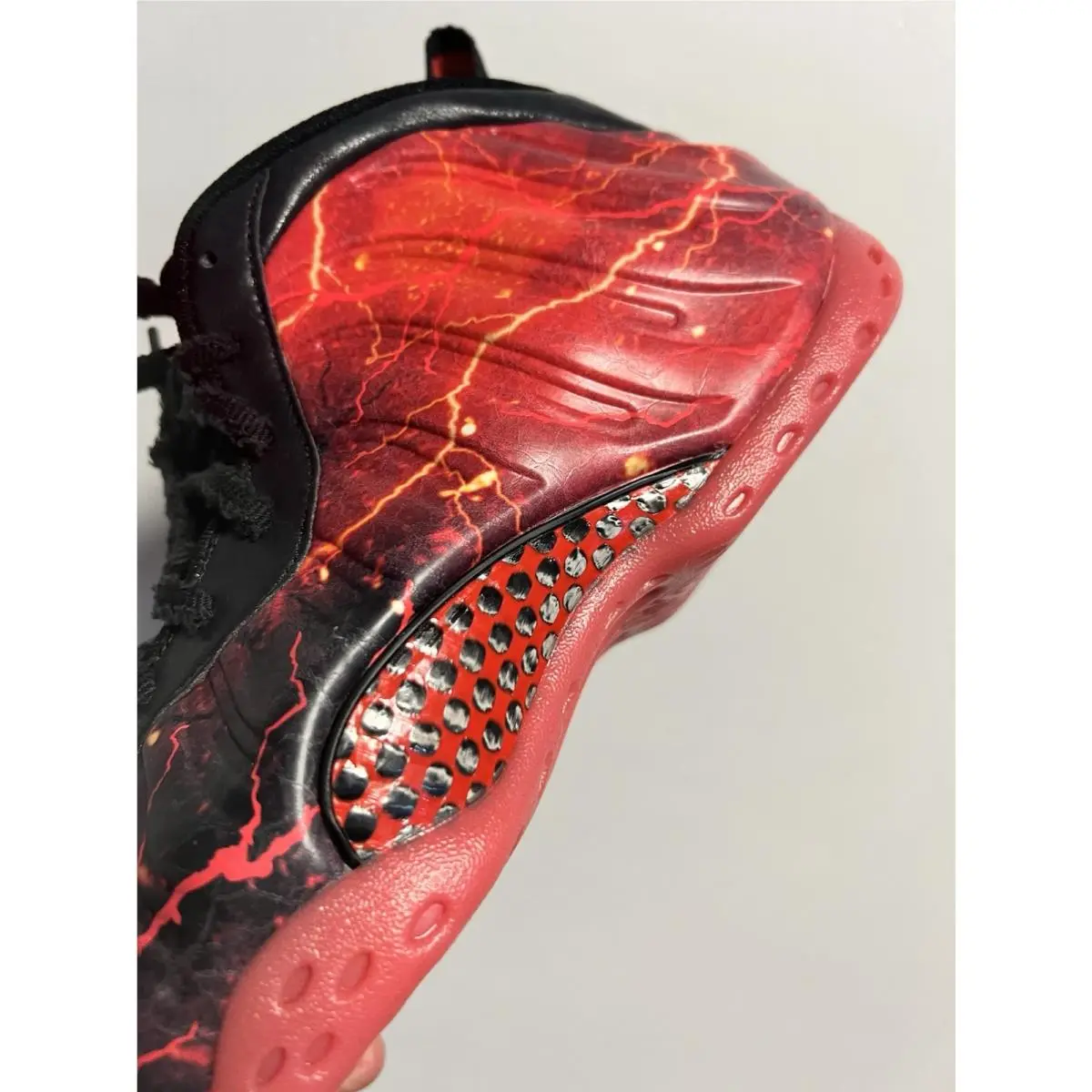 Nike shoes - Nike Air Foamposite - Air Foamposite - Black, Red 7