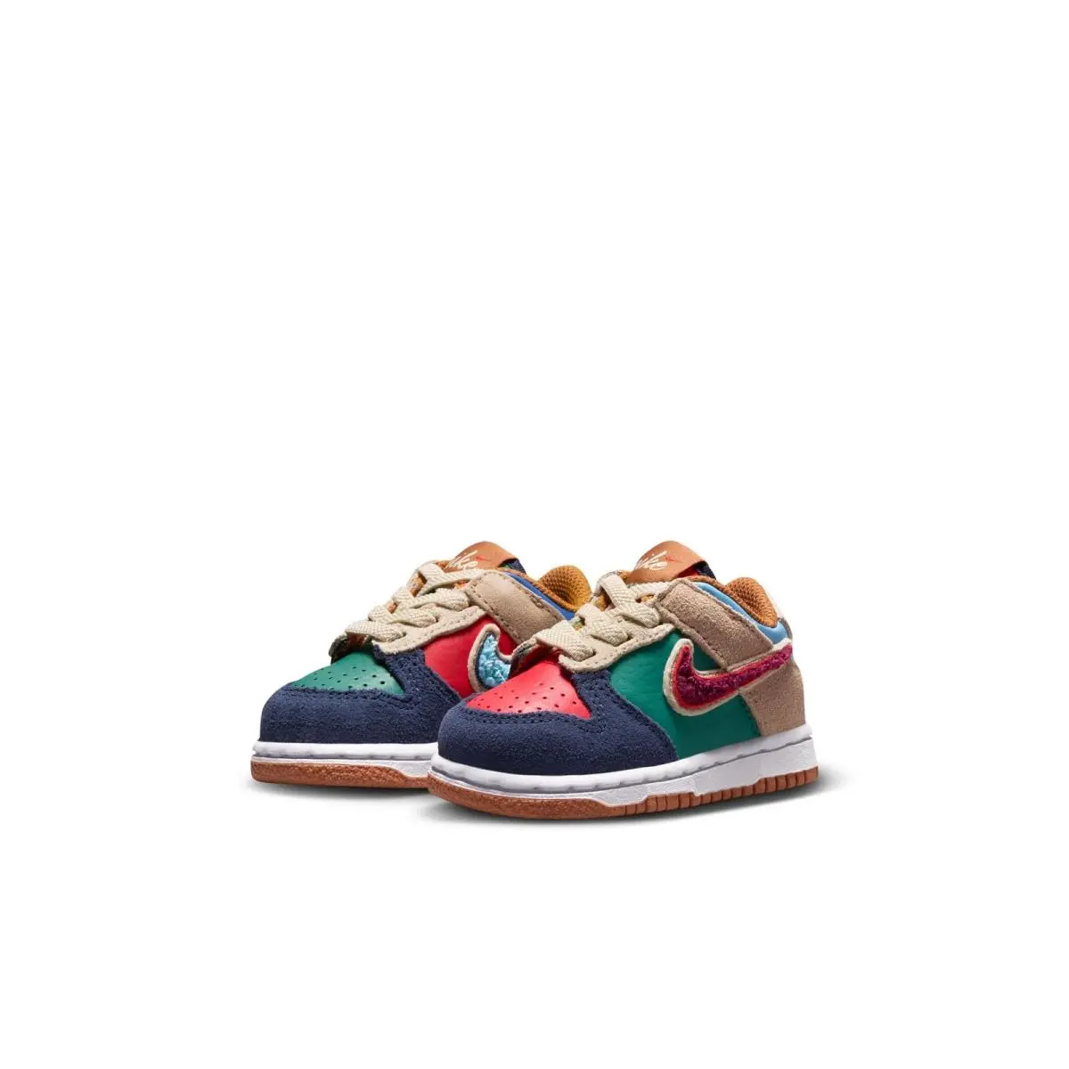 Toddler  Dunk Low IV6200-410 Midnight Navy/speed Red-green Noise-size 6 by Nike