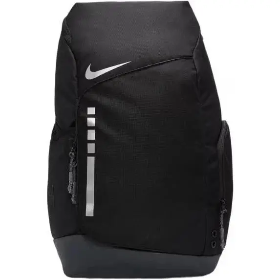 Mens Hoops Elite Backpack Black Anthracite and Metallic Silver by Nike