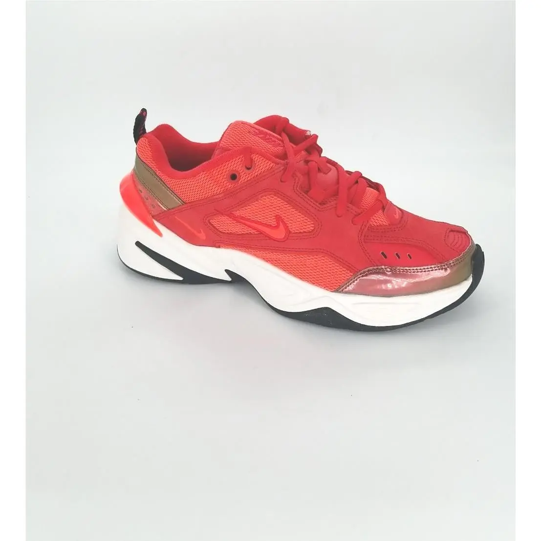 5139  Womens M2K Tekno Sneakers University Red/bright Crimson Size 9 US by Nike