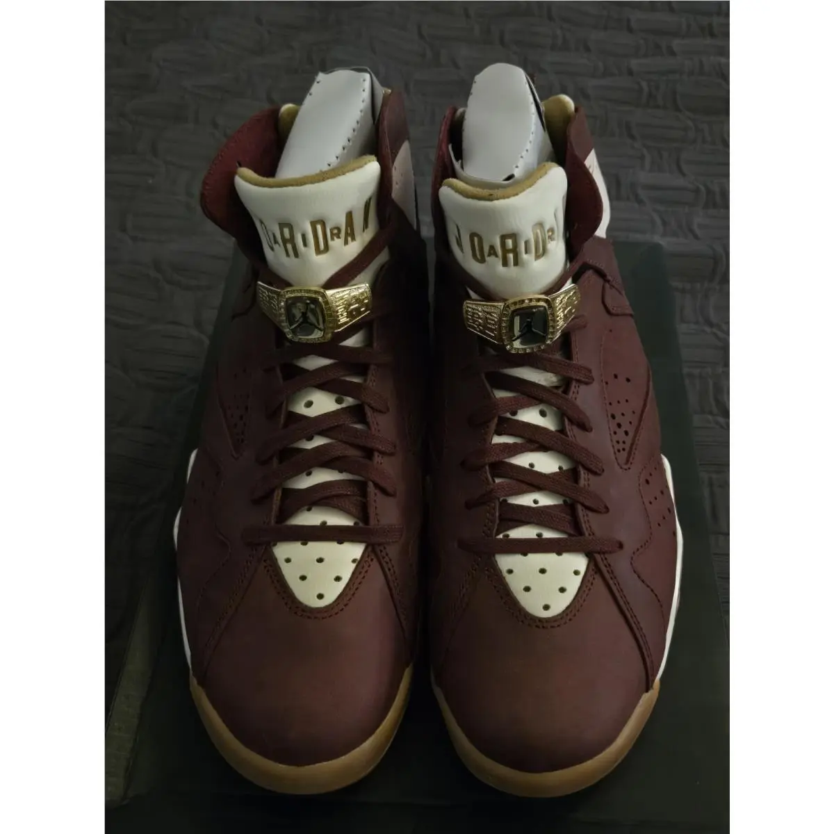 Air Jordan 7 Retro Cigar C C Championship Pack 725093-630 Size 10.5 by Nike