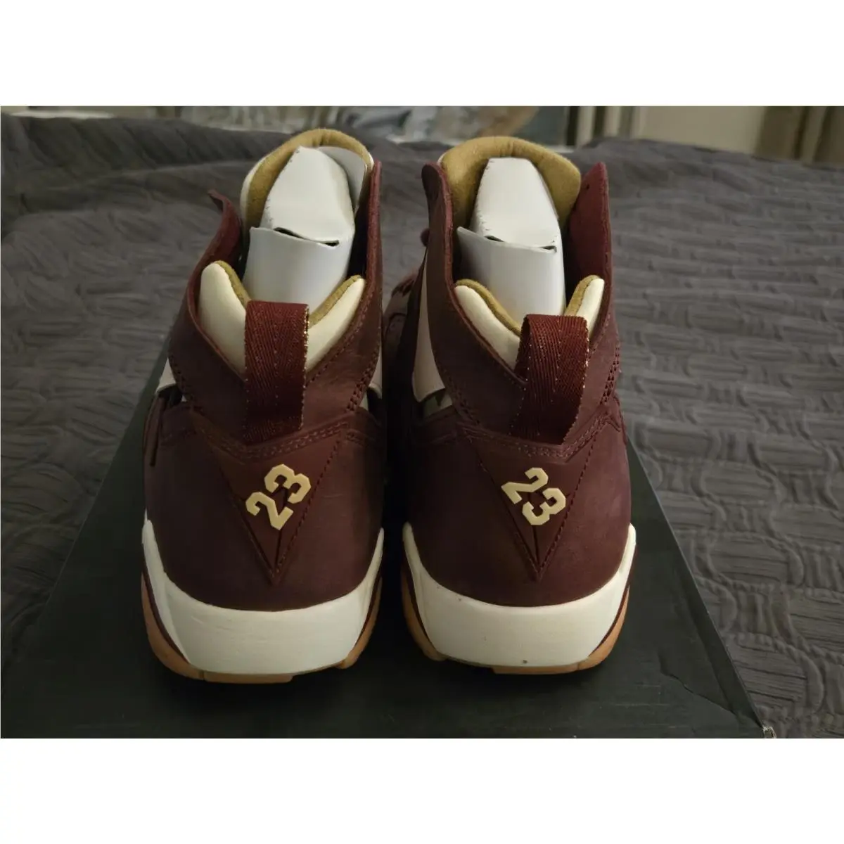Nike shoes - Air Jordan 7 - Air - 725093-630 - Team Red / Metallic Gold / Sail / Gum 2