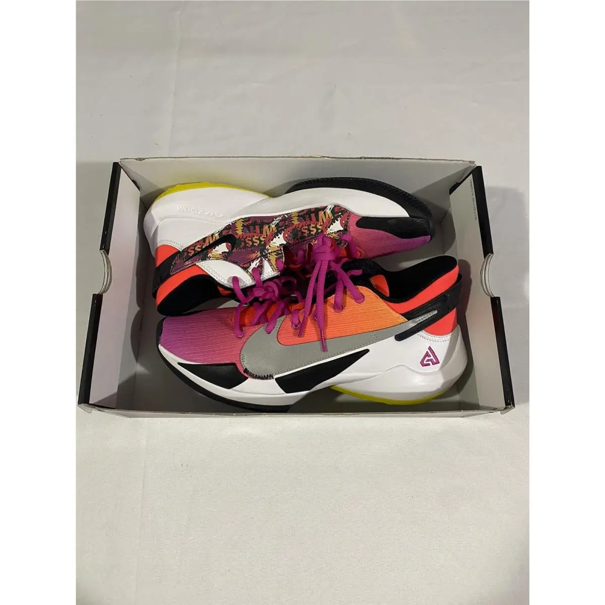 Mens Size 10 Crimson Pink  Zoom Freak 2 Basketball Shoes DB4689 600 by Nike