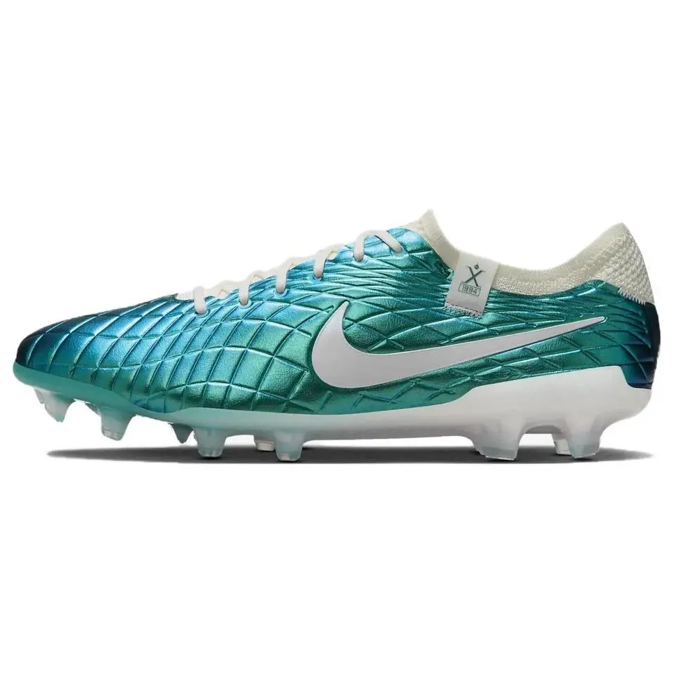 Size 9  Tiempo Legend 10 Elite FG Emerald Football Cleats FQ3247-300 Mens by Nike