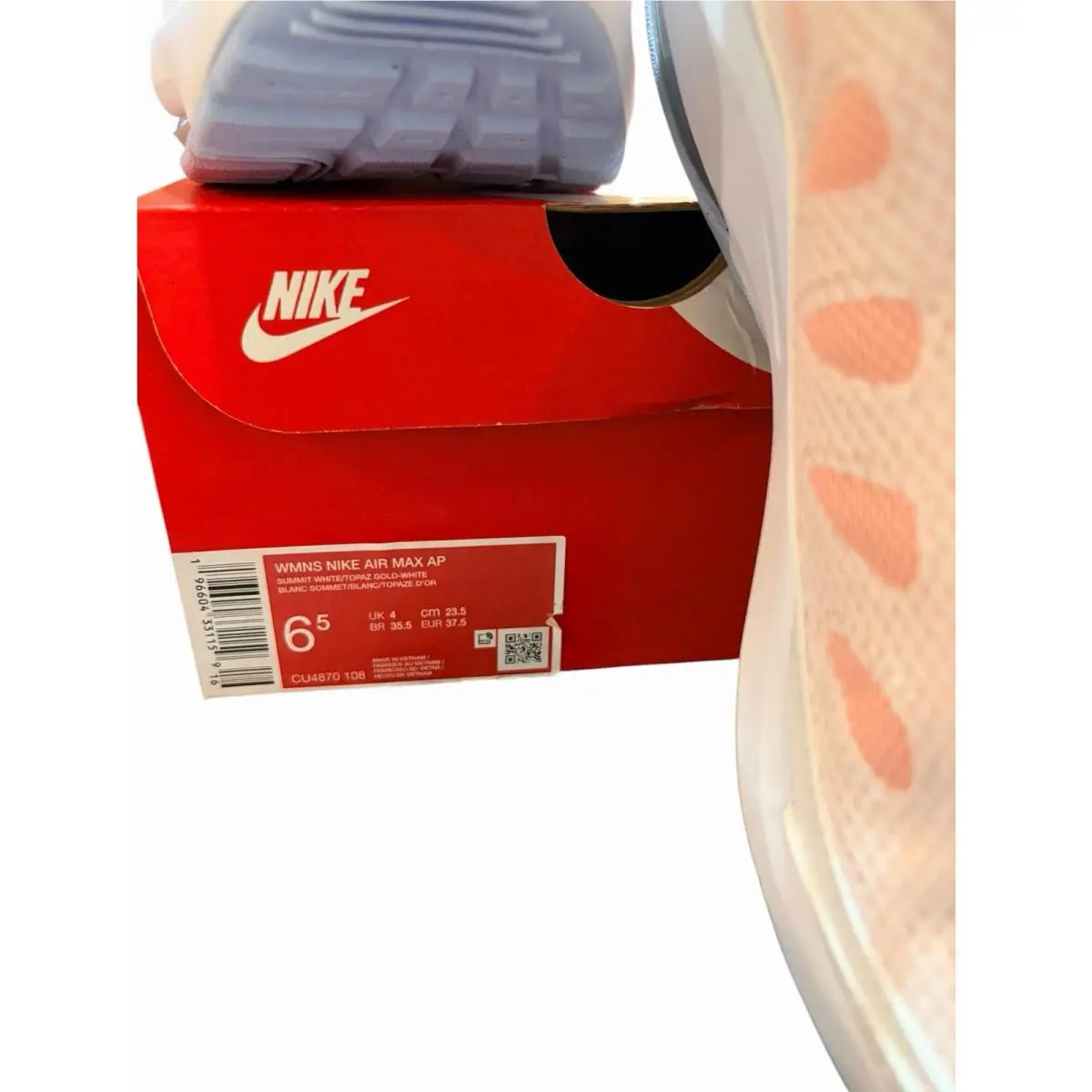 Nike shoes - Nike Air Max - Air Max - CU4870-108 - Pink (UPC: 0196604331159) 4