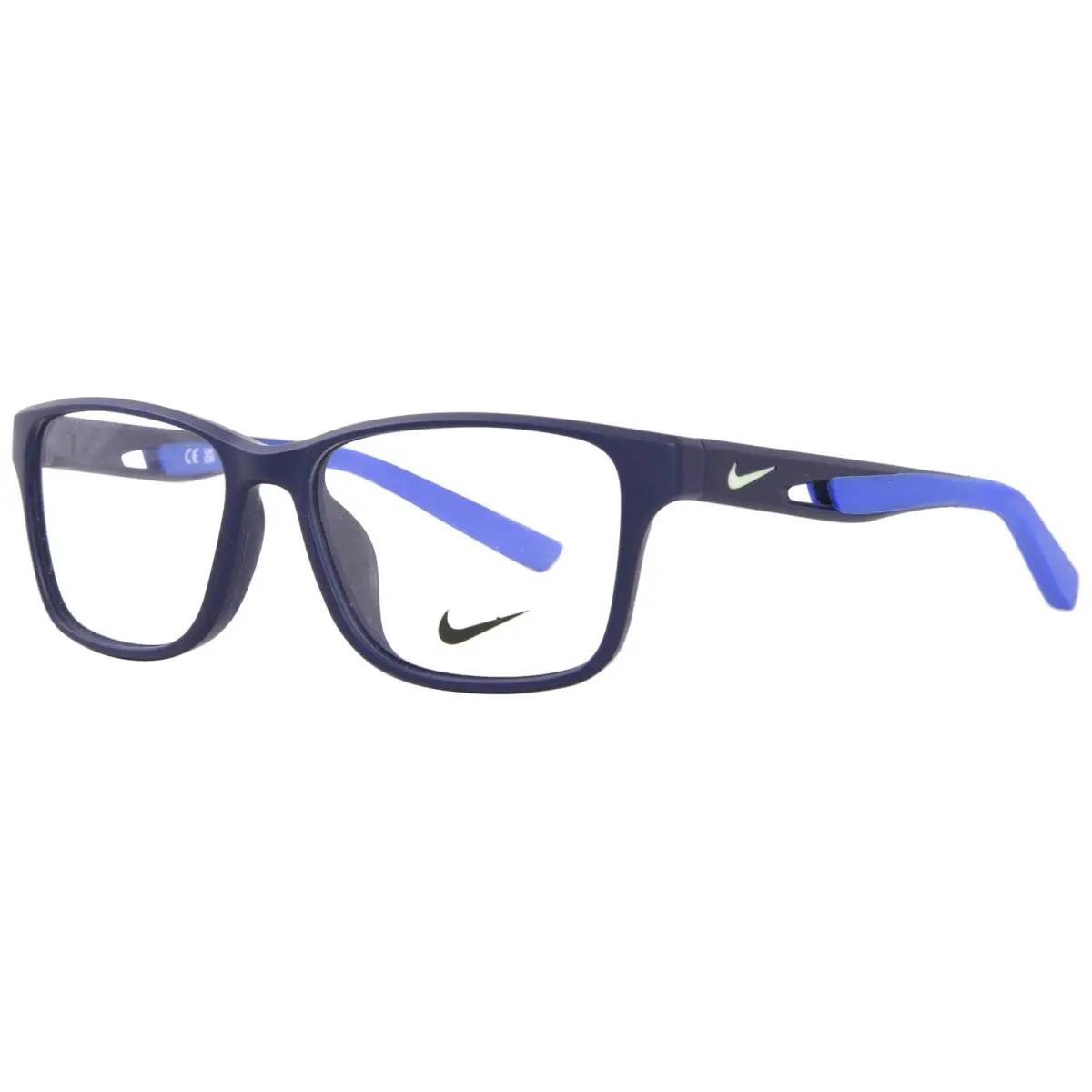 5038 N 404 Eyeglasses Frame Youth Kids Boy`s Navy/royal Blue Full Rim 50mm by Nike