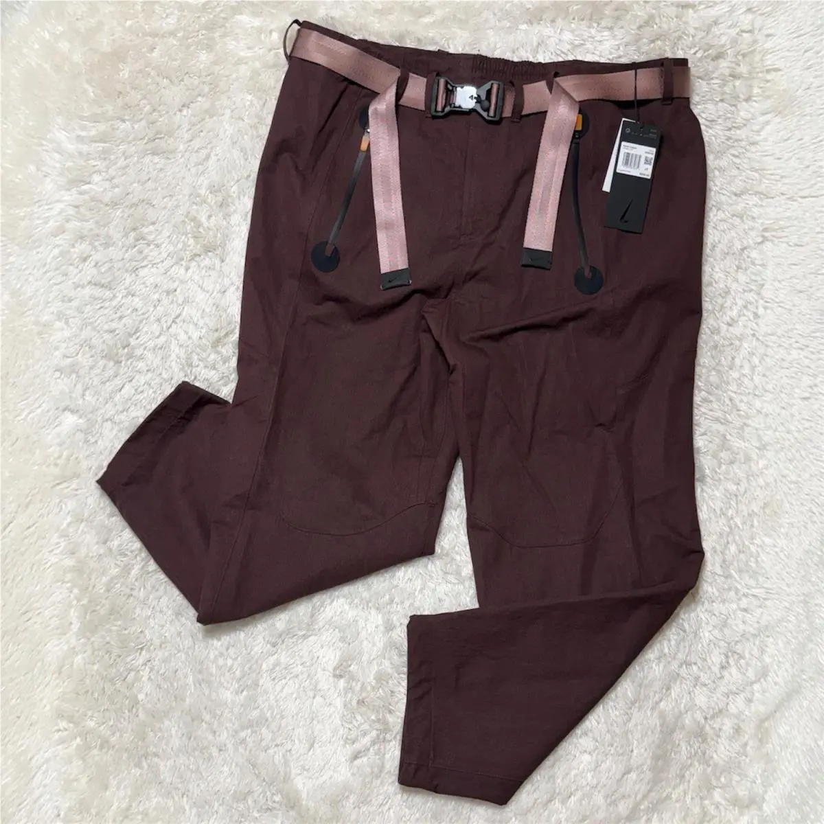 Ispa Adapt Wrap Pants HF6404-227 Men’s Size Xxs Earth Smokey Mauve by Nike