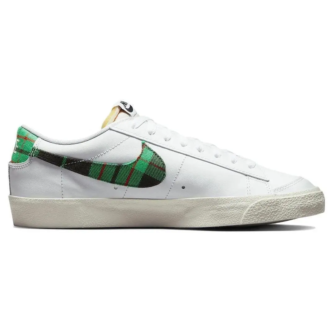 Blazer Low `77 Premium Tartan Plaid Mens Sz 8 Womens 9.5 Shoes DV0801-100 by Nike