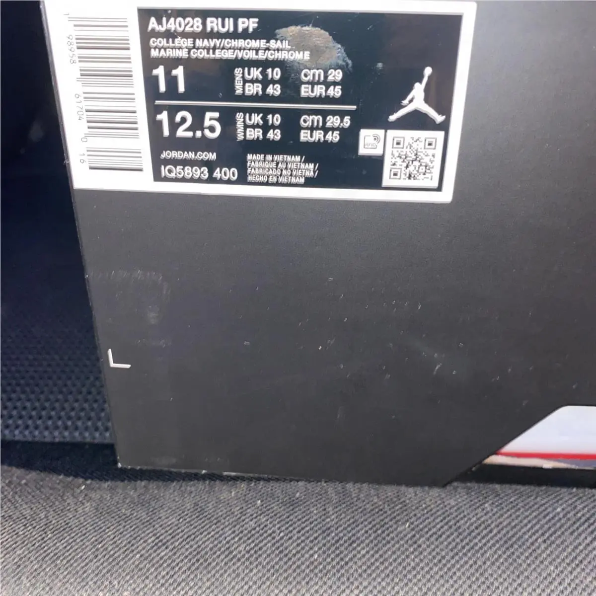 Nike shoes - Air Jordan 11 - Air - IQ5893-400 - navy 0