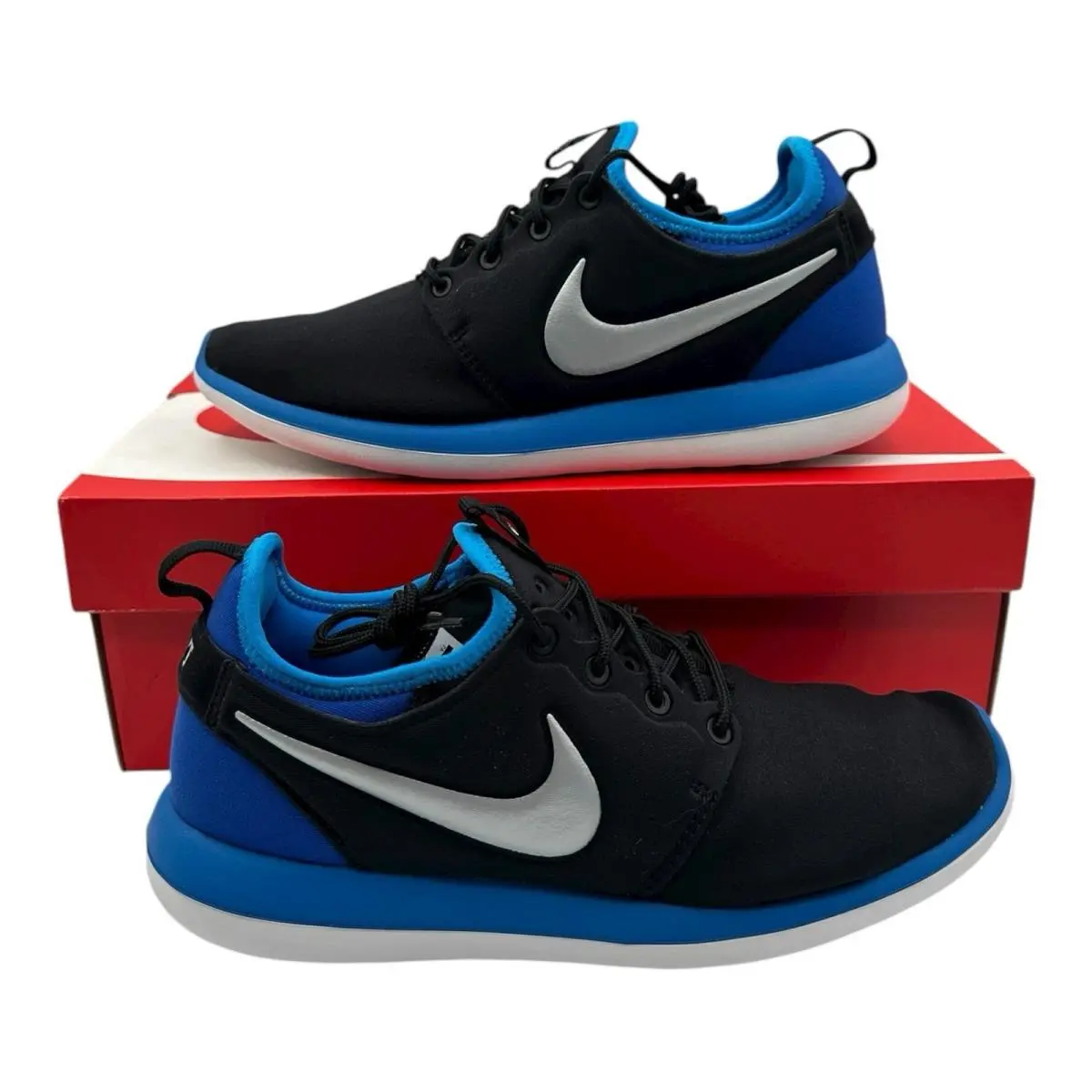 Roshe Two GS Running Shoes Size Youth 4 Womens 5.5 Blue Sneakers 844653-002 by Nike