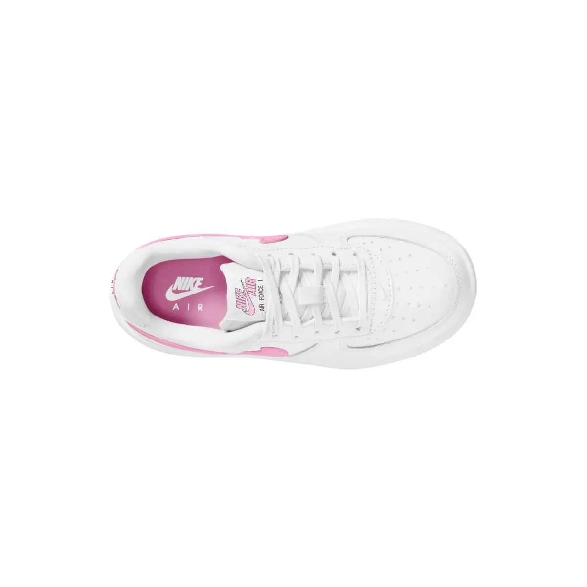 Nike shoes - WHITE/PINK RISE-WHITE 1