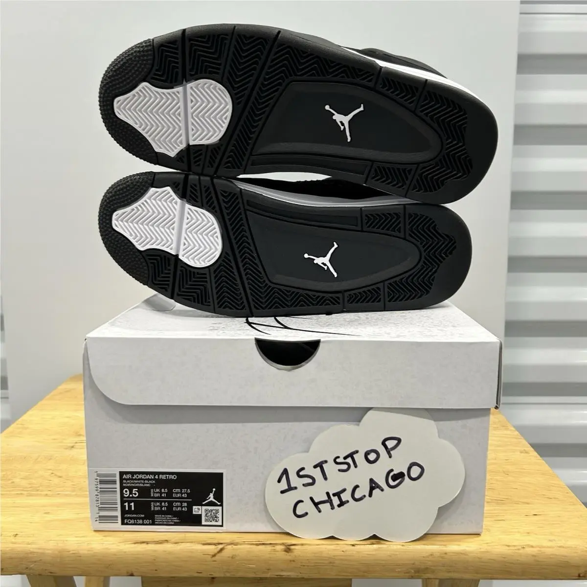 Nike shoes - Air Jordan 4 - Air - FQ8138-001 - Black 5