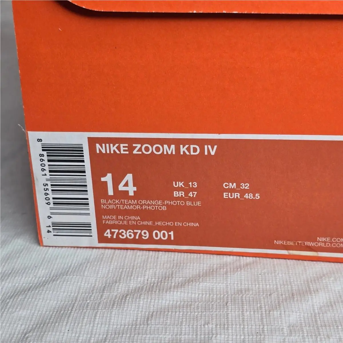 Nike shoes - KD IV - 473679 001 - Black 6