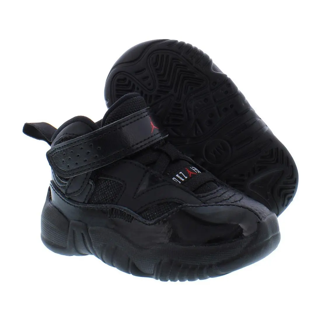 Nike Jumpman Two Trey Infant/toddler Shoes Size 4 Color: Black/university