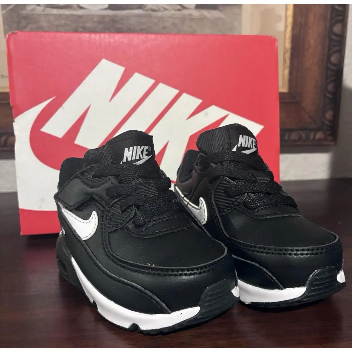 Nike shoes - Nike Air Max 90 - Air Max - Black & White (UPC: 197597325583) 3