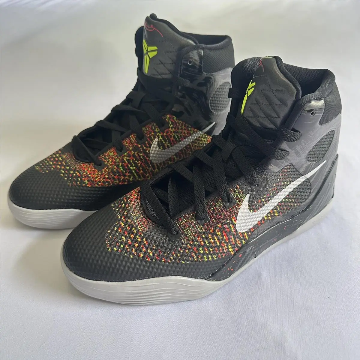 Nike shoes - Nike Kobe 9 Elite - Kobe Elite - Black / Metallic Silver / Bright Crimson 9