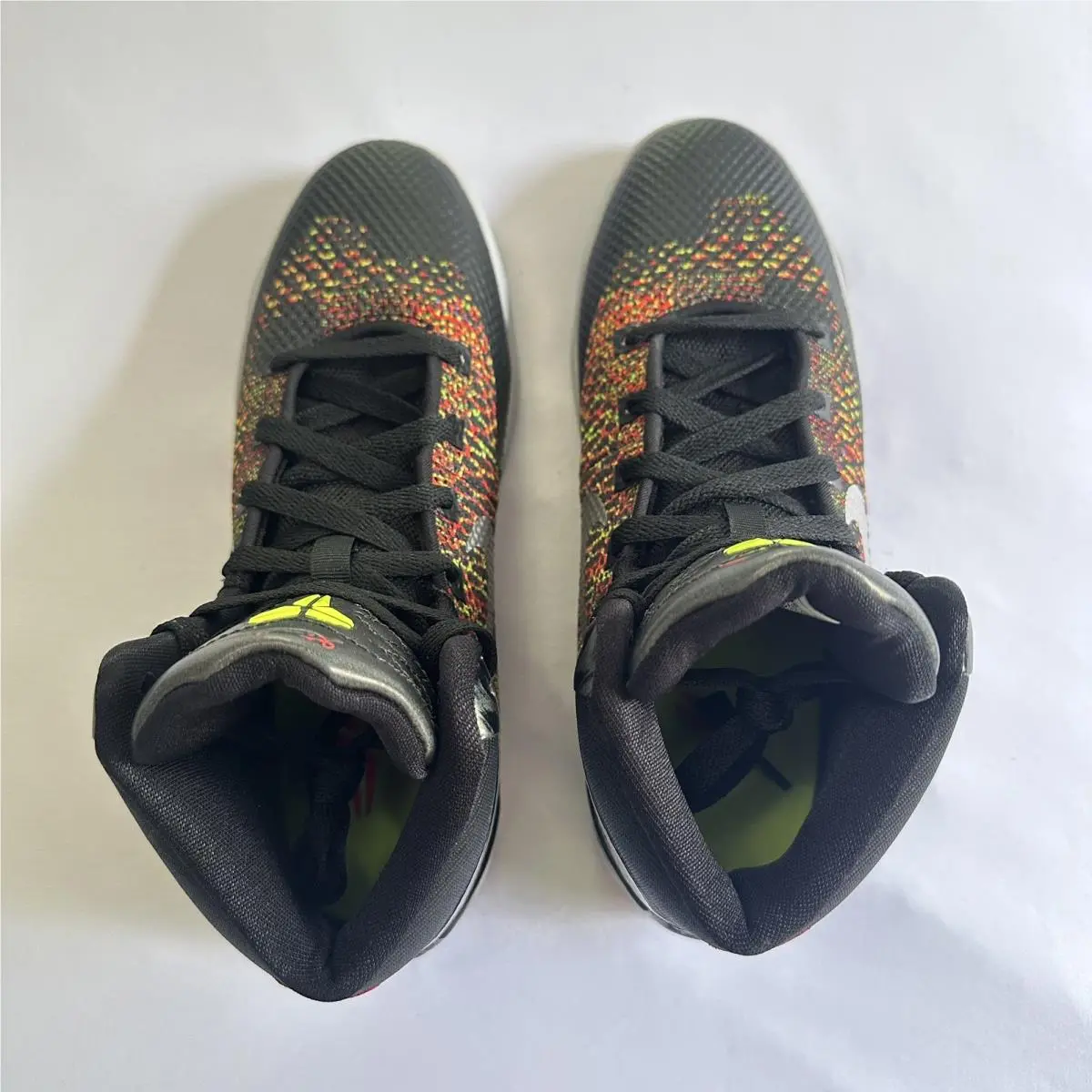 Nike shoes - Nike Kobe 9 Elite - Kobe Elite - Black / Metallic Silver / Bright Crimson 3