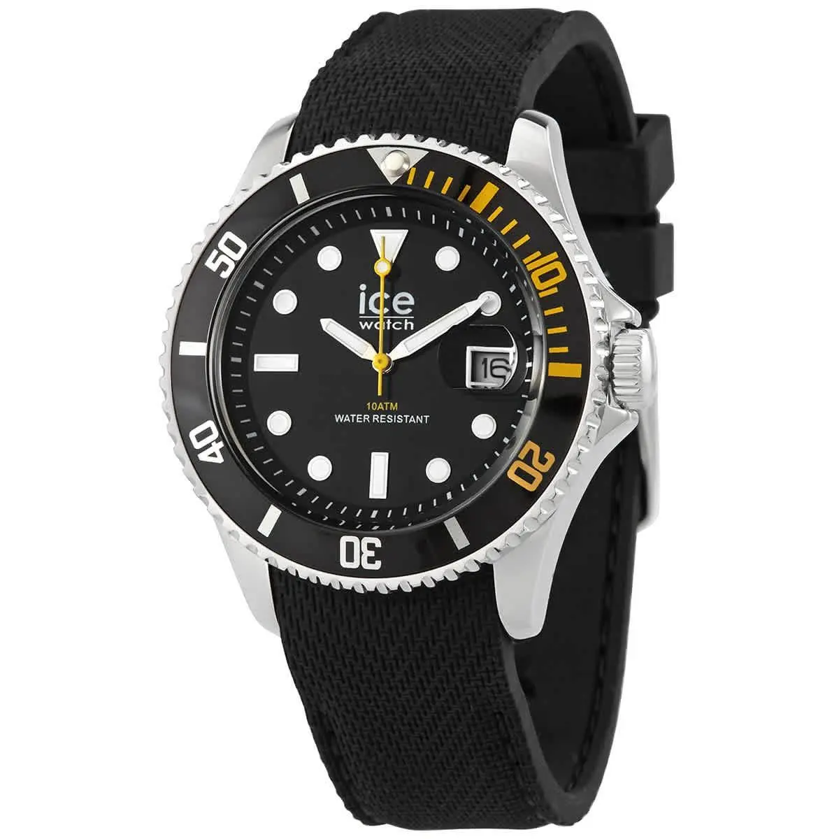 Ice Watch Quartz Black Dial Unisex Watch 020377 by Ice-Watch