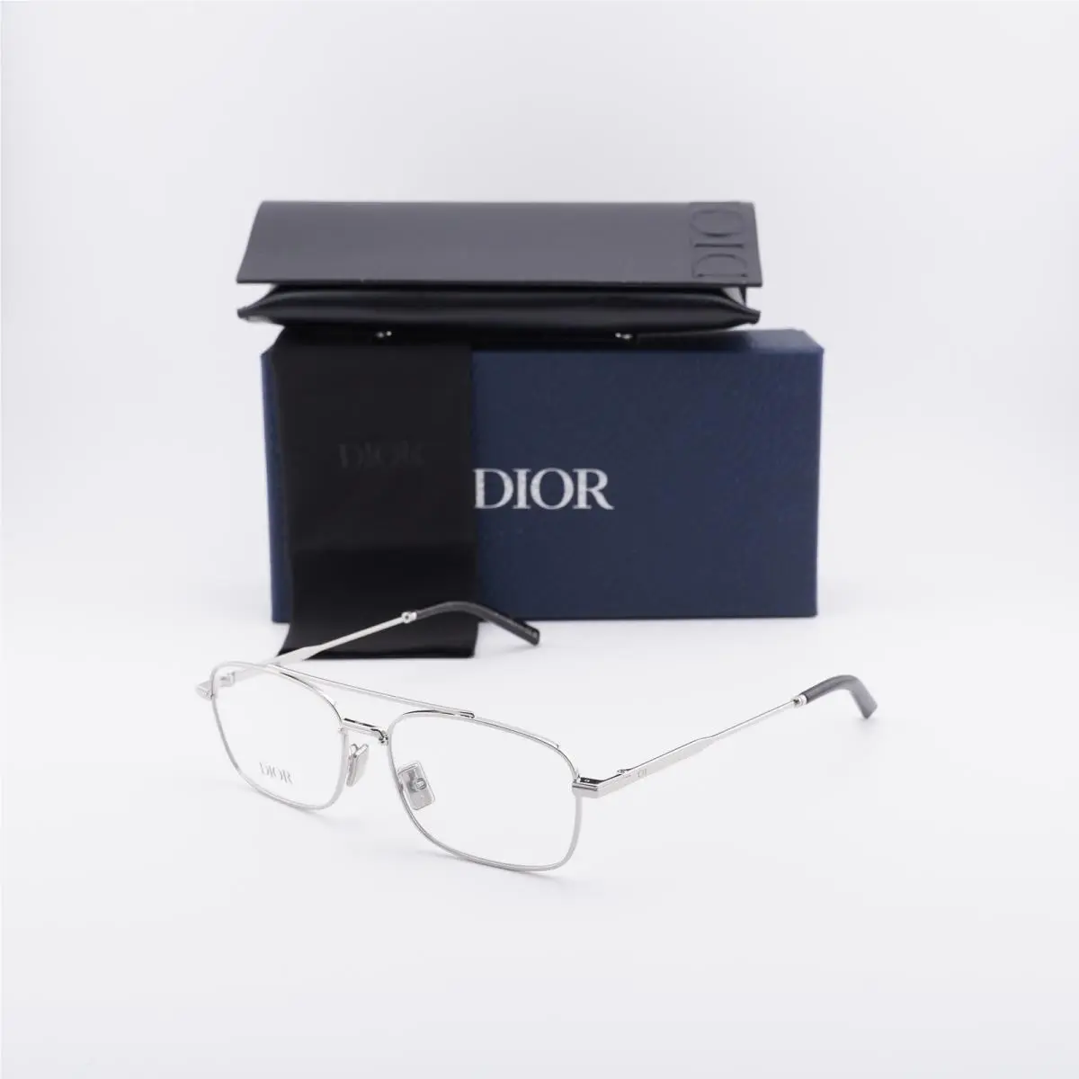 Dior Diorblacksuit O N2U F000 Silver 55mm Eyeglasses
