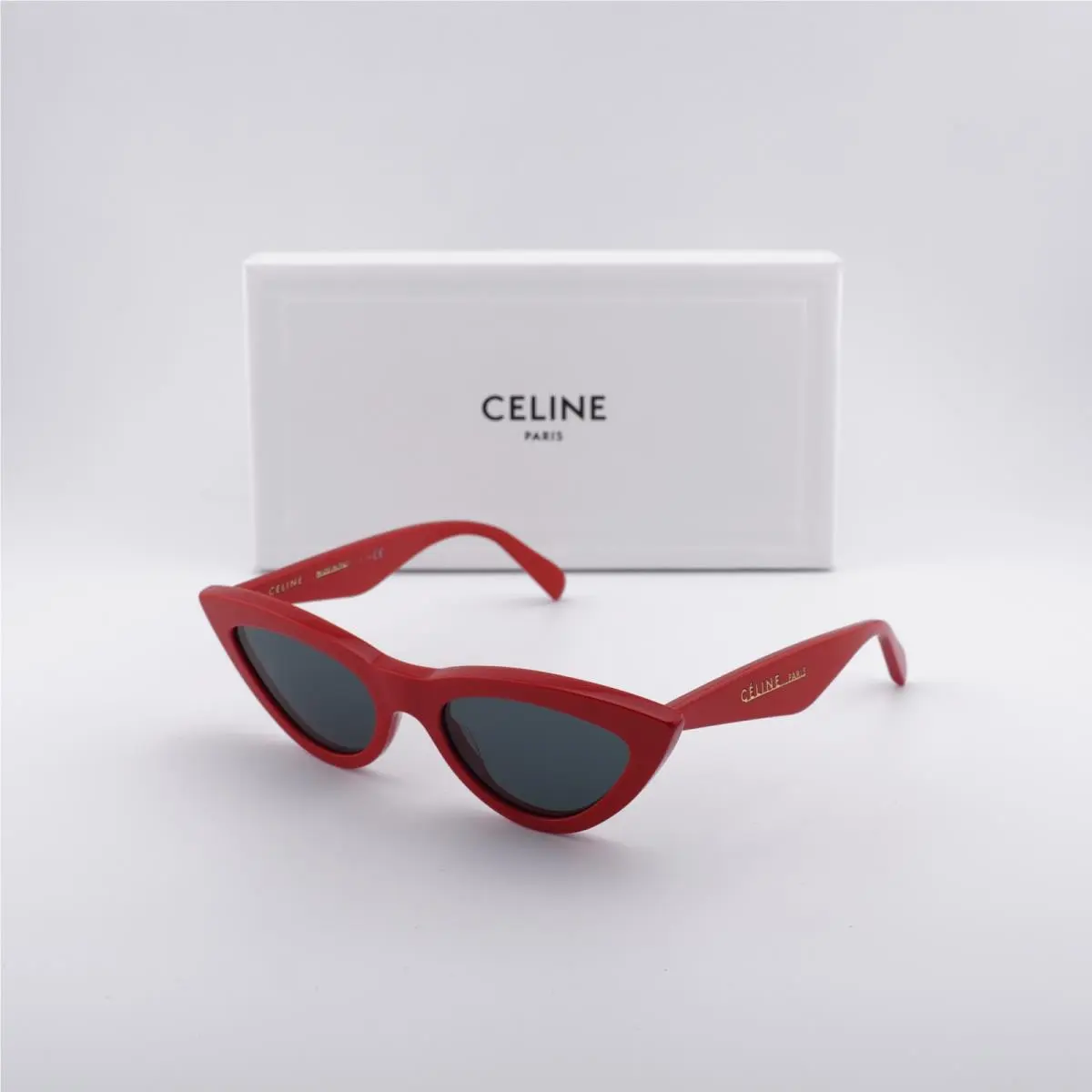 CL40019I 66N Red/grey 56-20-145 Sunglasses by Celine