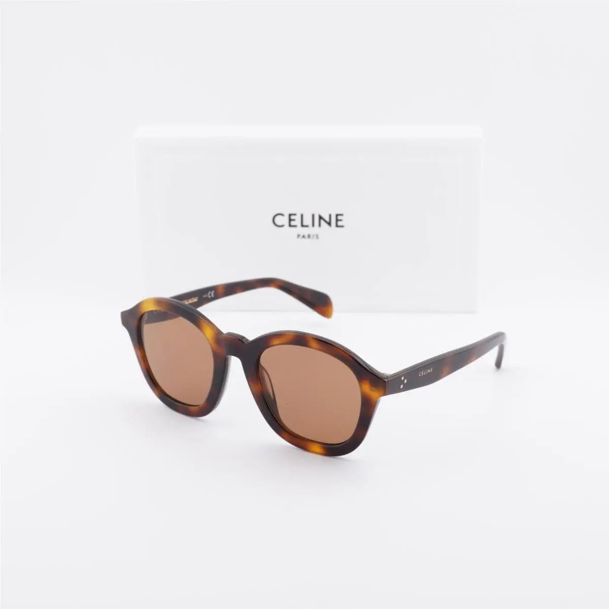 CL40017I 53E Tortoise/brown 52-24-145 Sunglasses by Celine