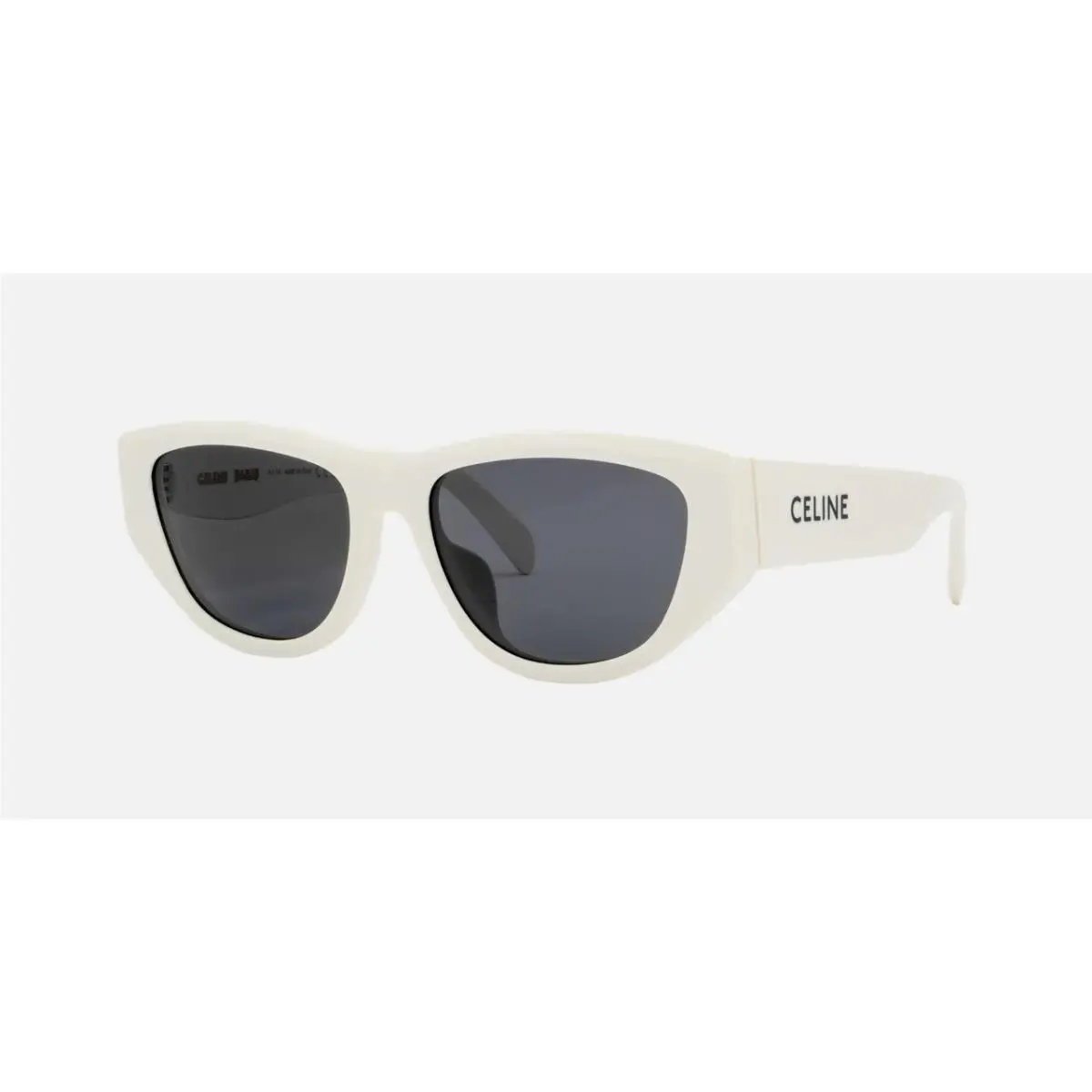 CL40278U Monochroms 25A Ivory/smoke Sunglasses 55-17-140 by Celine