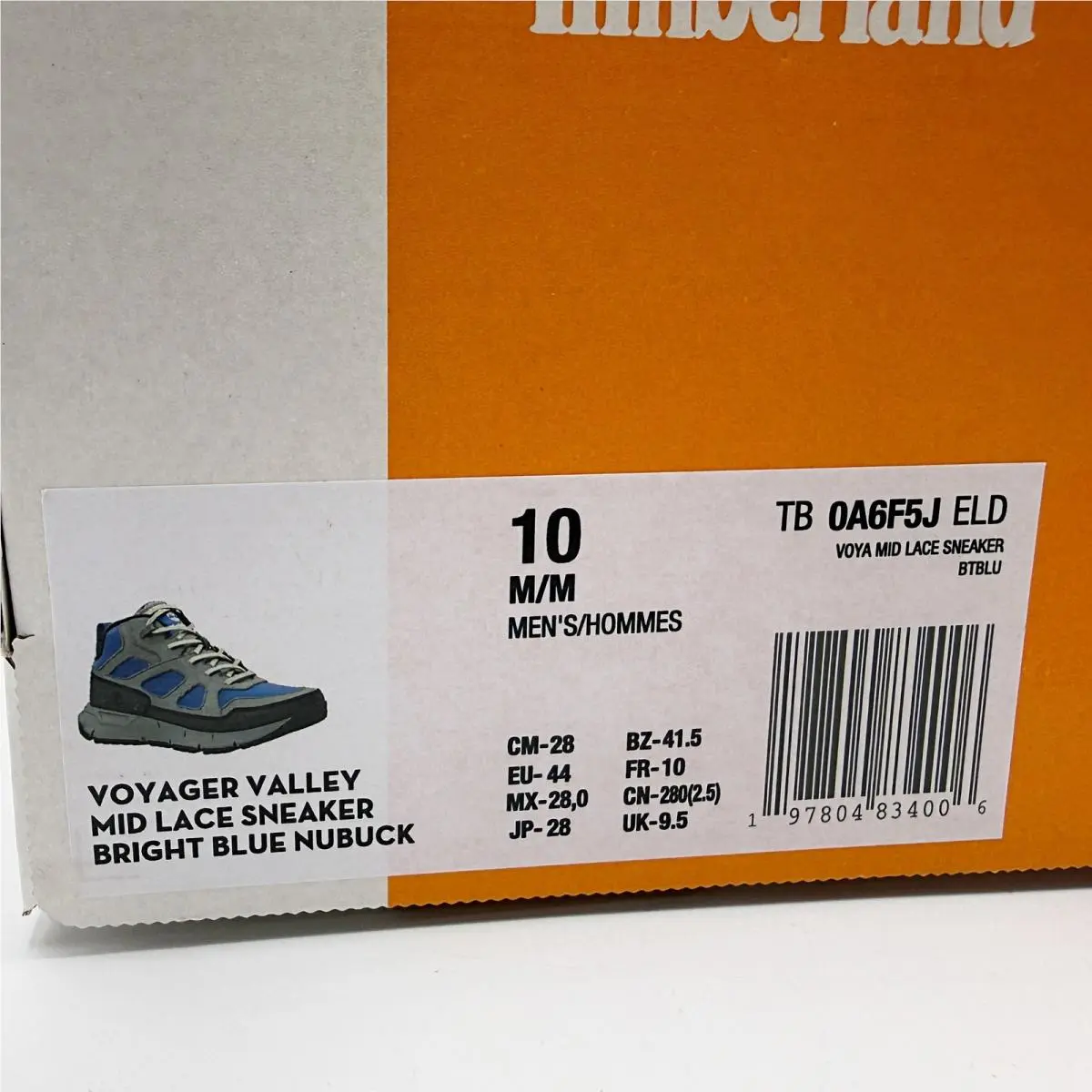 Timberland shoes - Voyager Valley Mid - Voyager Valley Mid - TB 0A6F5J ELD - Gray (UPC: 197804834006) 8