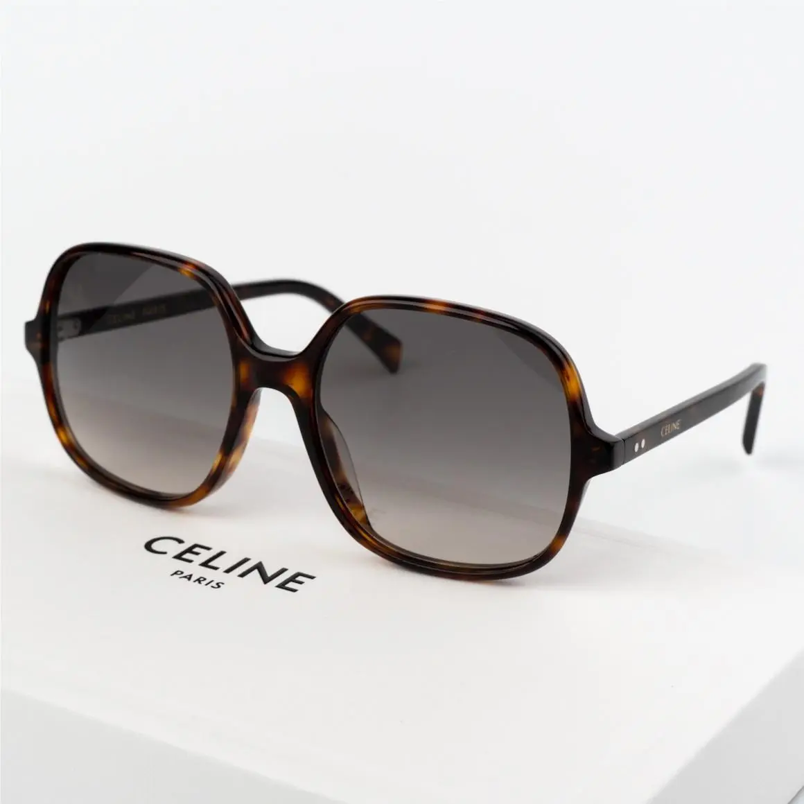 Women Sunglasses Havana Gradient Brown Geometric CL40244U 52F by Celine