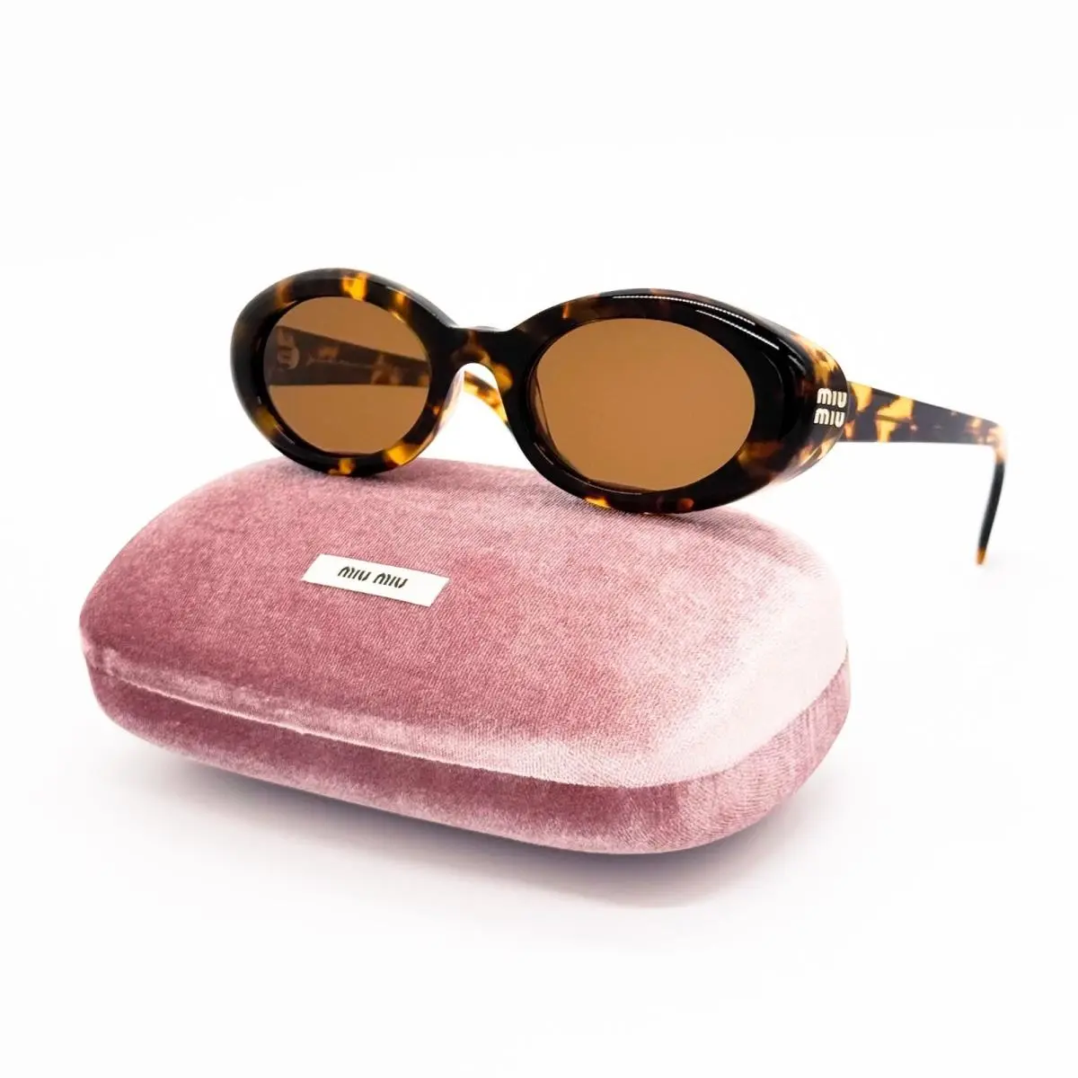 MUB09S 14L20V Havana Brown Women Sunglasses Smu B09 by Miu Miu