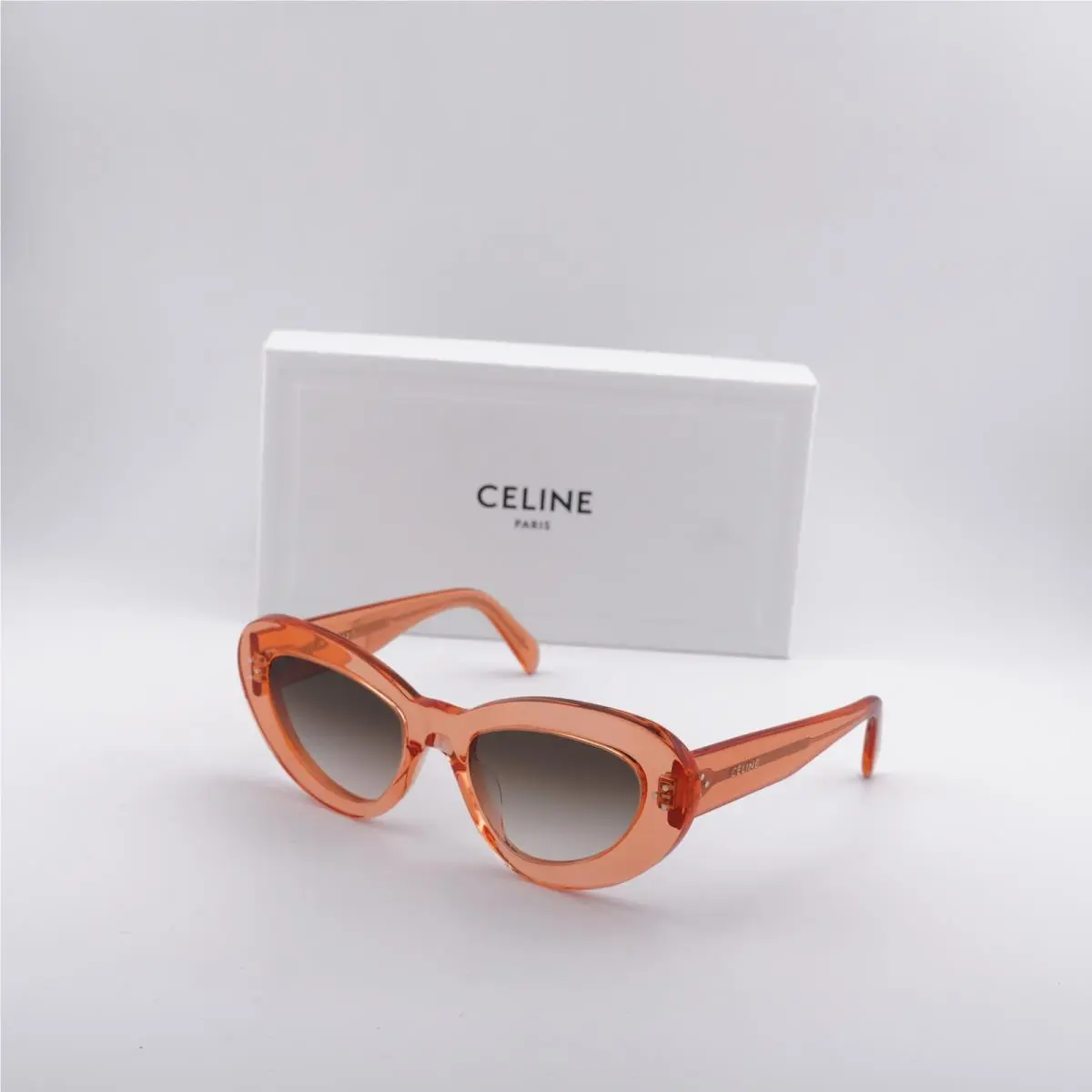CL40320U 42F Glossy Orange/brown Gradient 52-20-140 Sunglasses by Celine