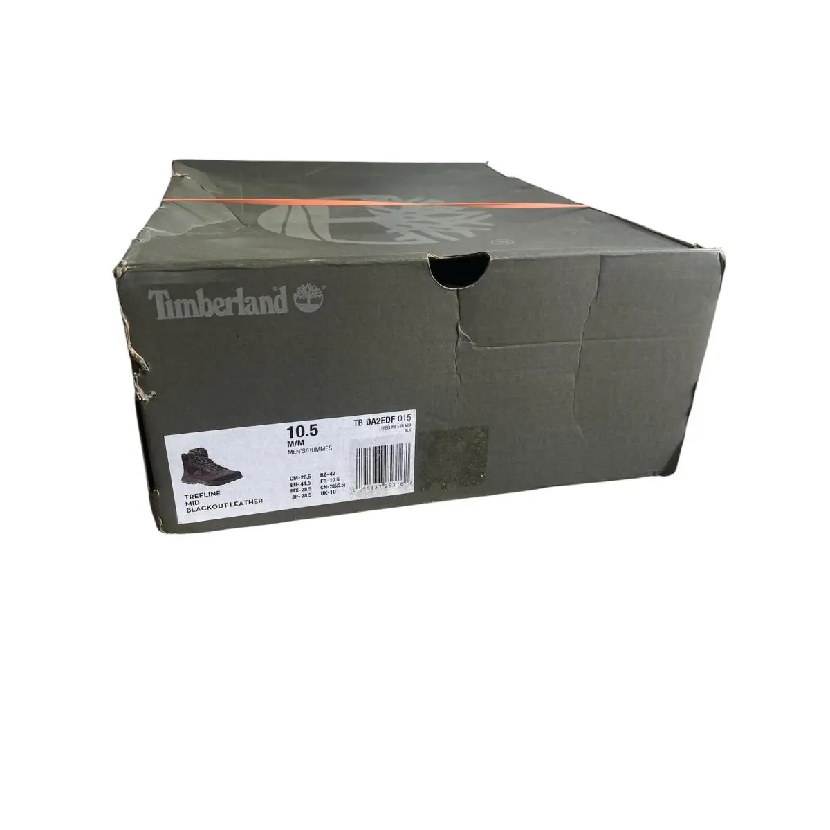 Timberland shoes - Timberland Treeline Mid Blackout Leather - TB0A2EDF015-001 - Black (UPC: 195437253768) 8