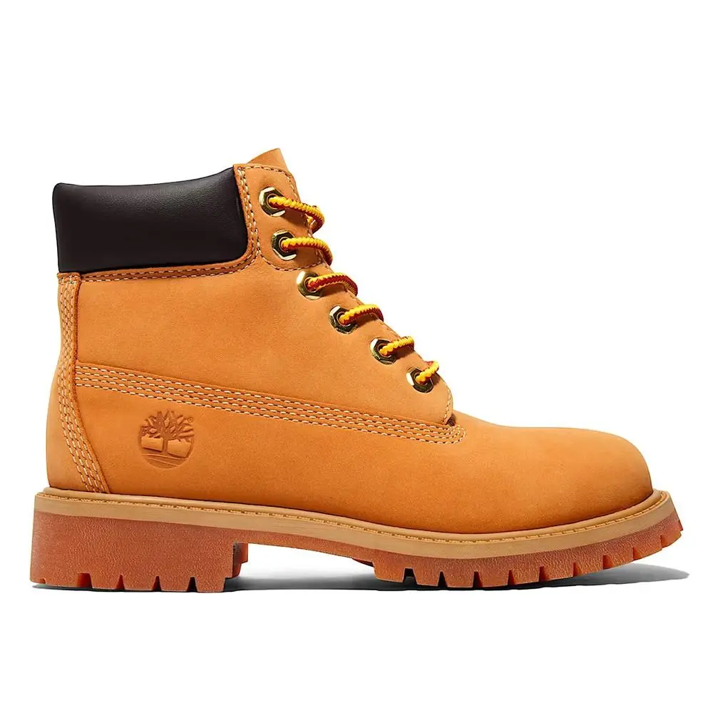 Little Kid`s Timberland 6 In. Premium Boot Wheat TB112709 713 - 12.5
